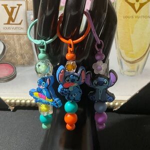 Colorful Stitch Keychains 3pc